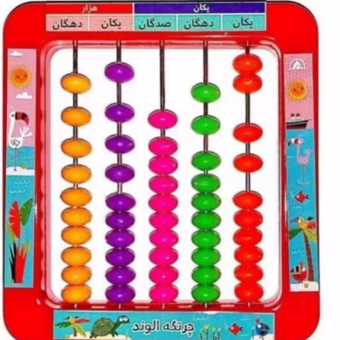 چرتکه افقی الوند پنج میل  چرتکه پنج میل افقی 