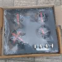 گاز صفحه ای شیشه ای اشپزخانه 4 شعله