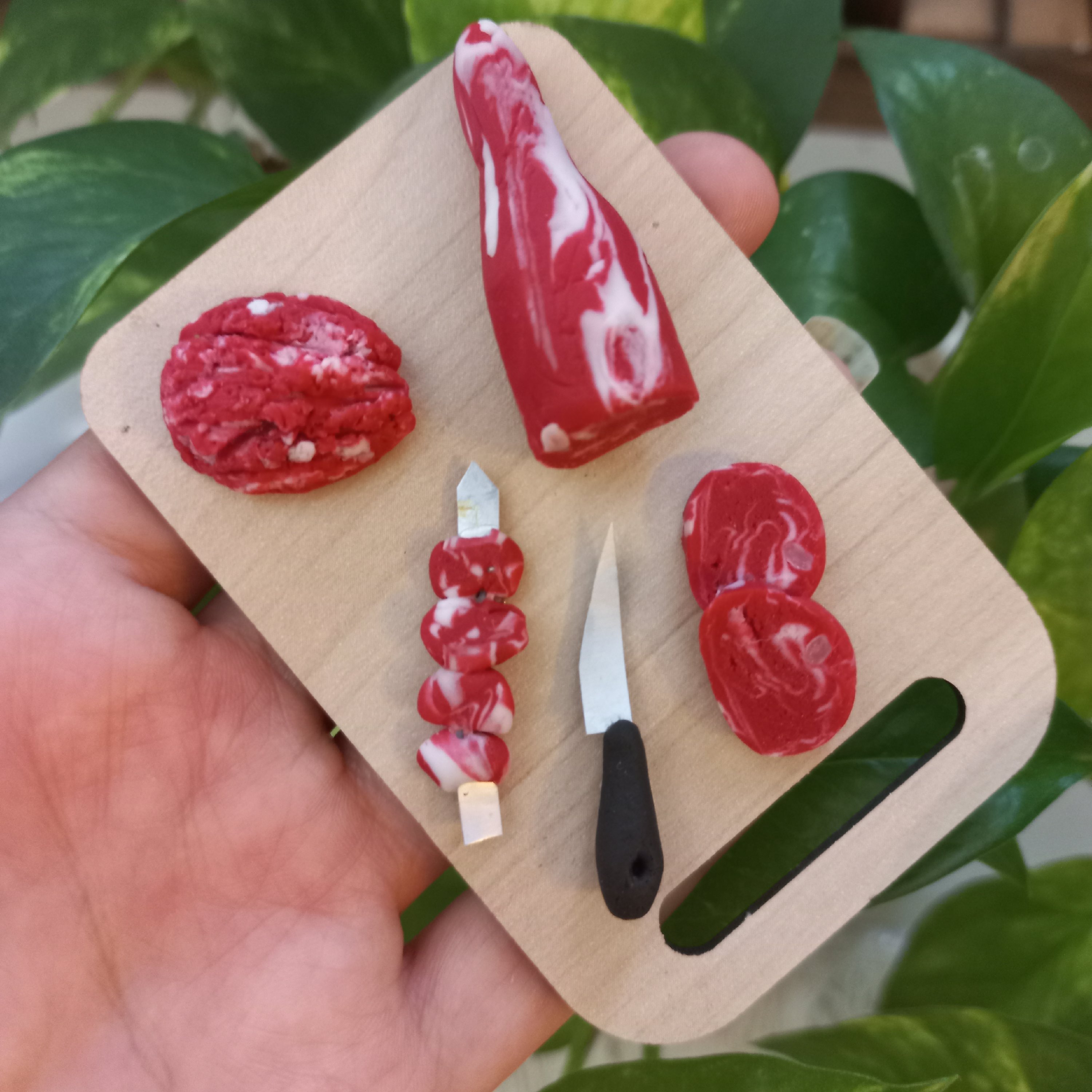 مگنت تخته سرو گوشت خمیری جنس تخته امدی اق