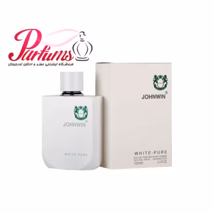 ادکلن اماراتی جانوین وایت پور WHITE PURE (رایحه لاگوست سفید)