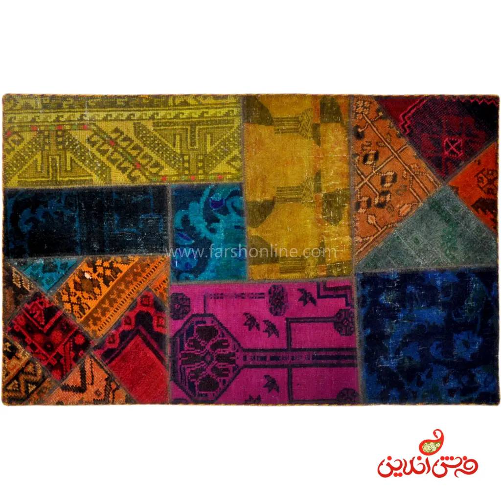 فرش دستباف کلاژ کد 5108