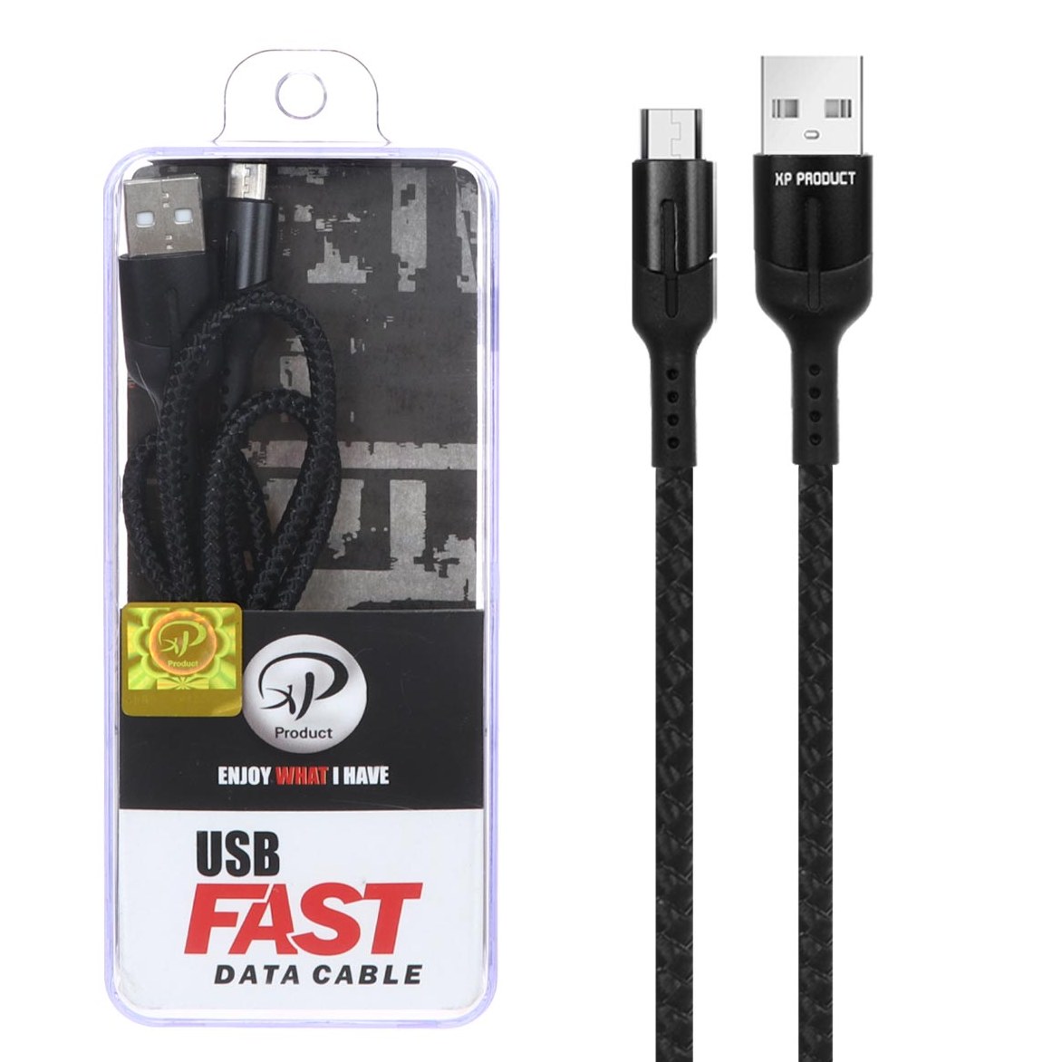 کابل شارژ اندروید XP Product مدل XP-C229 - مشکی-گارانتی 1 ساله شرکتی کد 3256