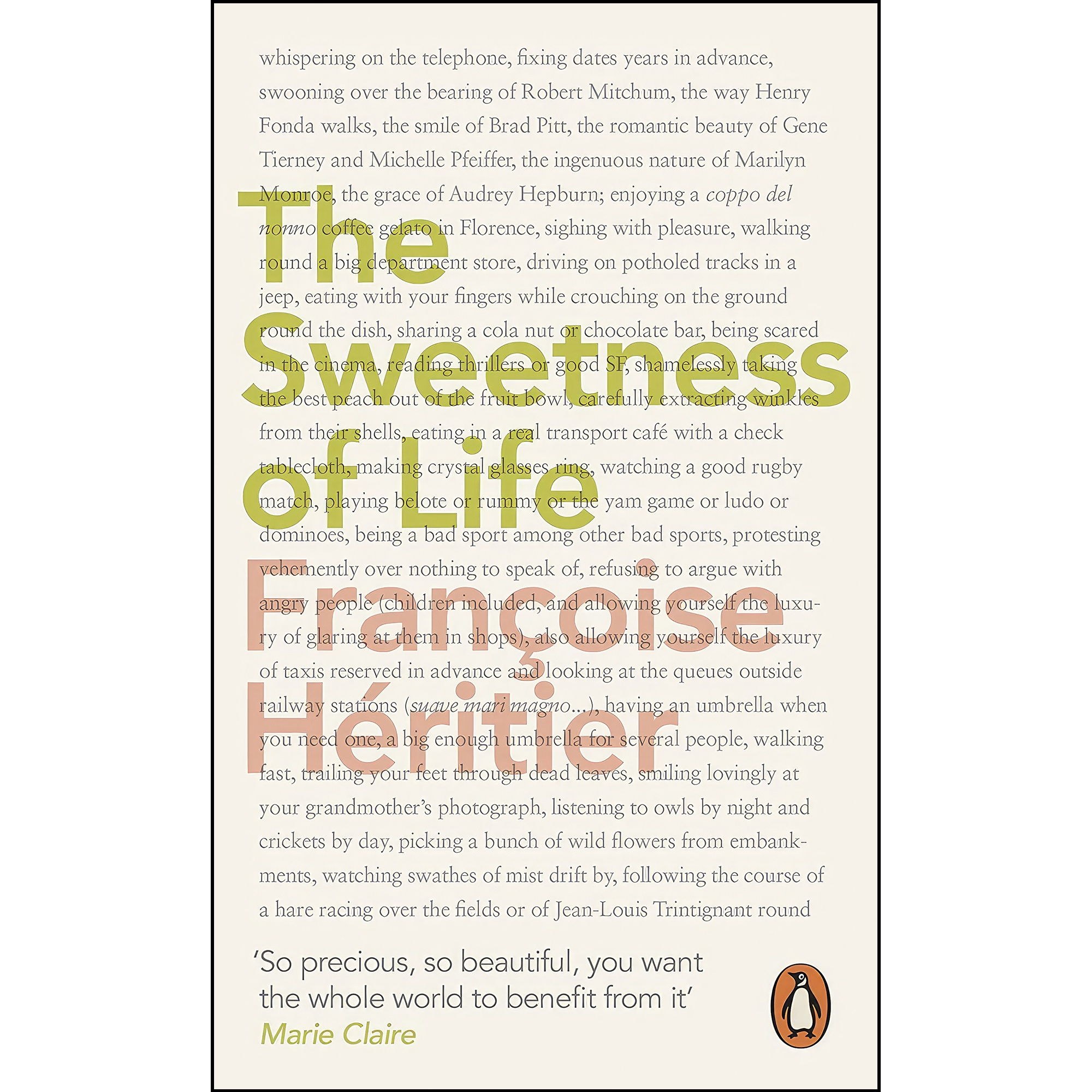 کتاب زبان اصلی The Sweetness of Life اثر Francoise Hertier