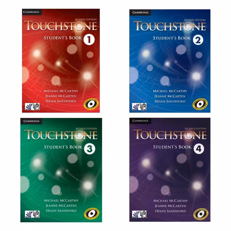 کتاب Touchstone 2nd اثر جمعی از نویسندگان انتشارات رهنما 4 جلدی