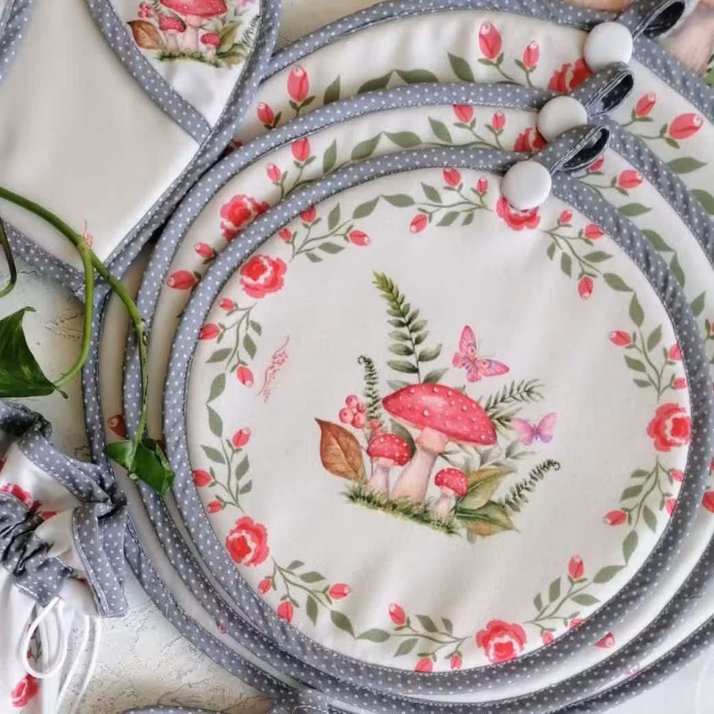 دمکنی مخمل نسوز مدل پریسان طرح 8