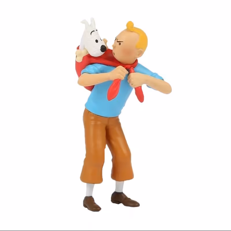 اسباب بازی فیگور مدل Tintin fetches Snowy