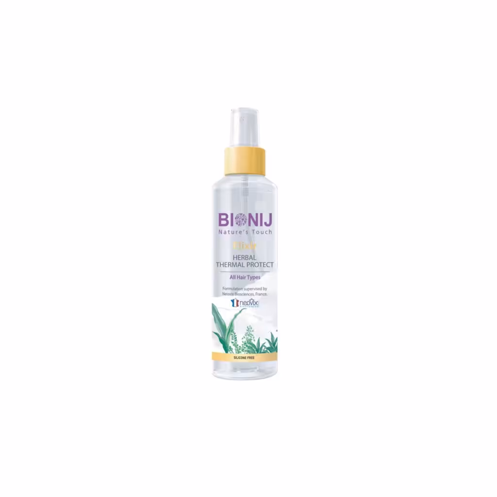اسپری گیاهی موی محافظ در بربر حرارت بیونیج (Elixir)