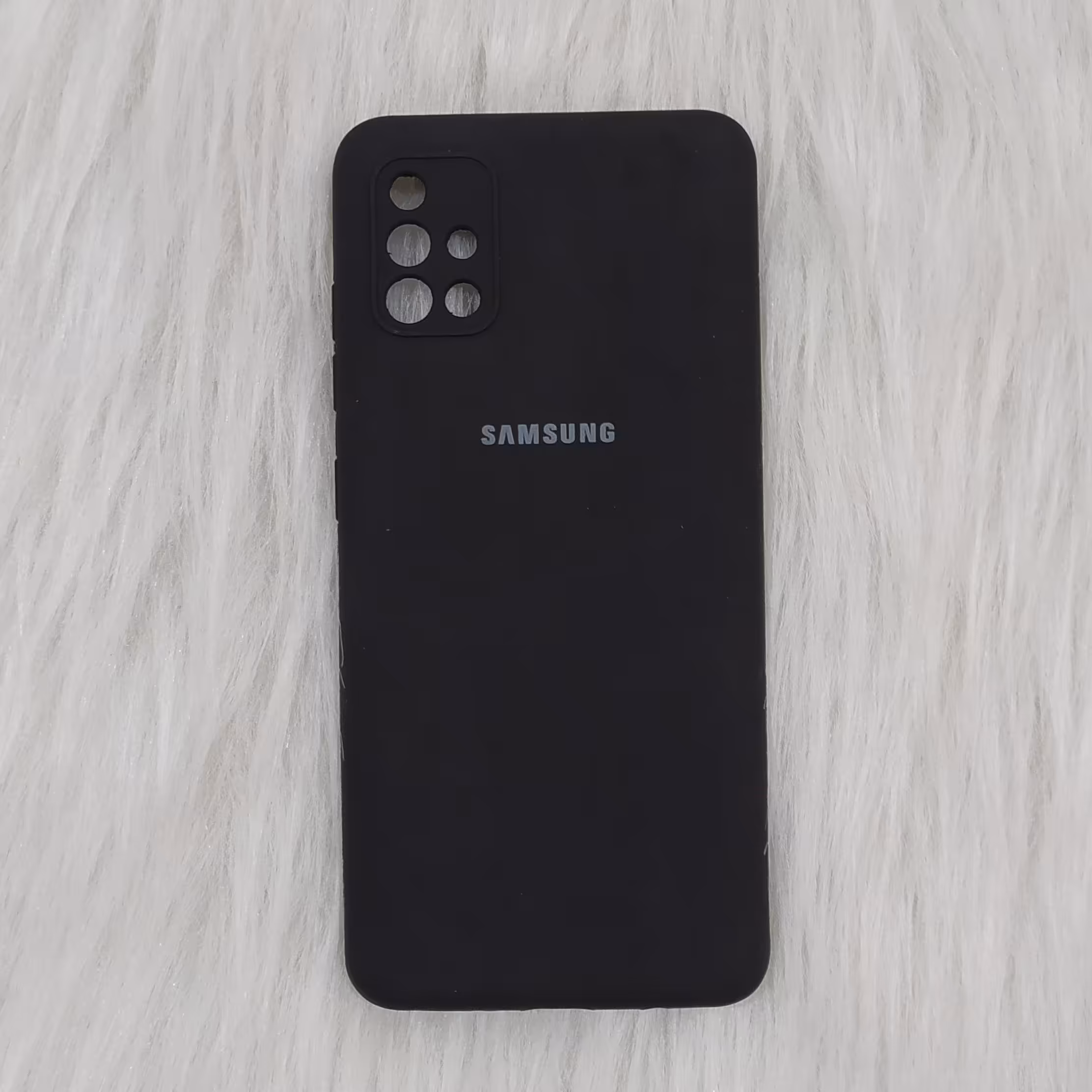 گارد سامسونگ A51 سیلیکونی اورجینال پاکنی ویتنام رنگ مشکی 