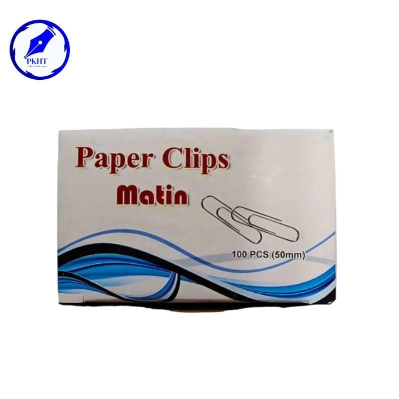 کلیپس فلزی MATIN مدل 50 میلیمتر 10 بسته