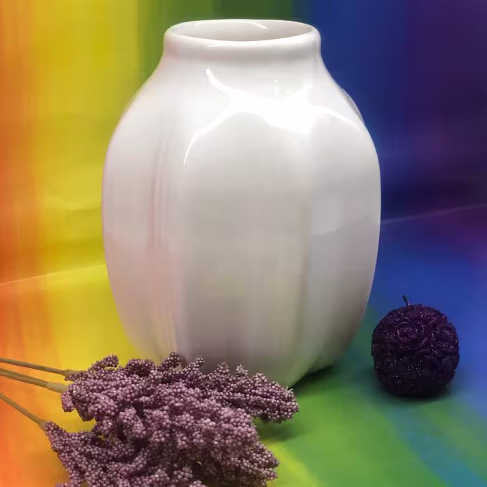 گلدان سرامیکی طرح خمره ای 