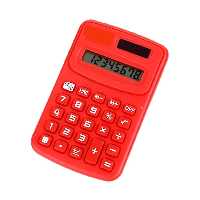 ماشین حساب دانش آموزی فانتزی رنگی KC-888