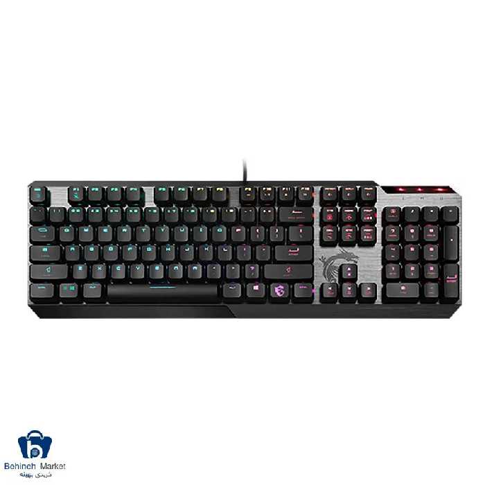 کیبورد باسیم مکانیکال گیمینگ ام اس آی مدل VIGOR GK50 LOW PROFILE