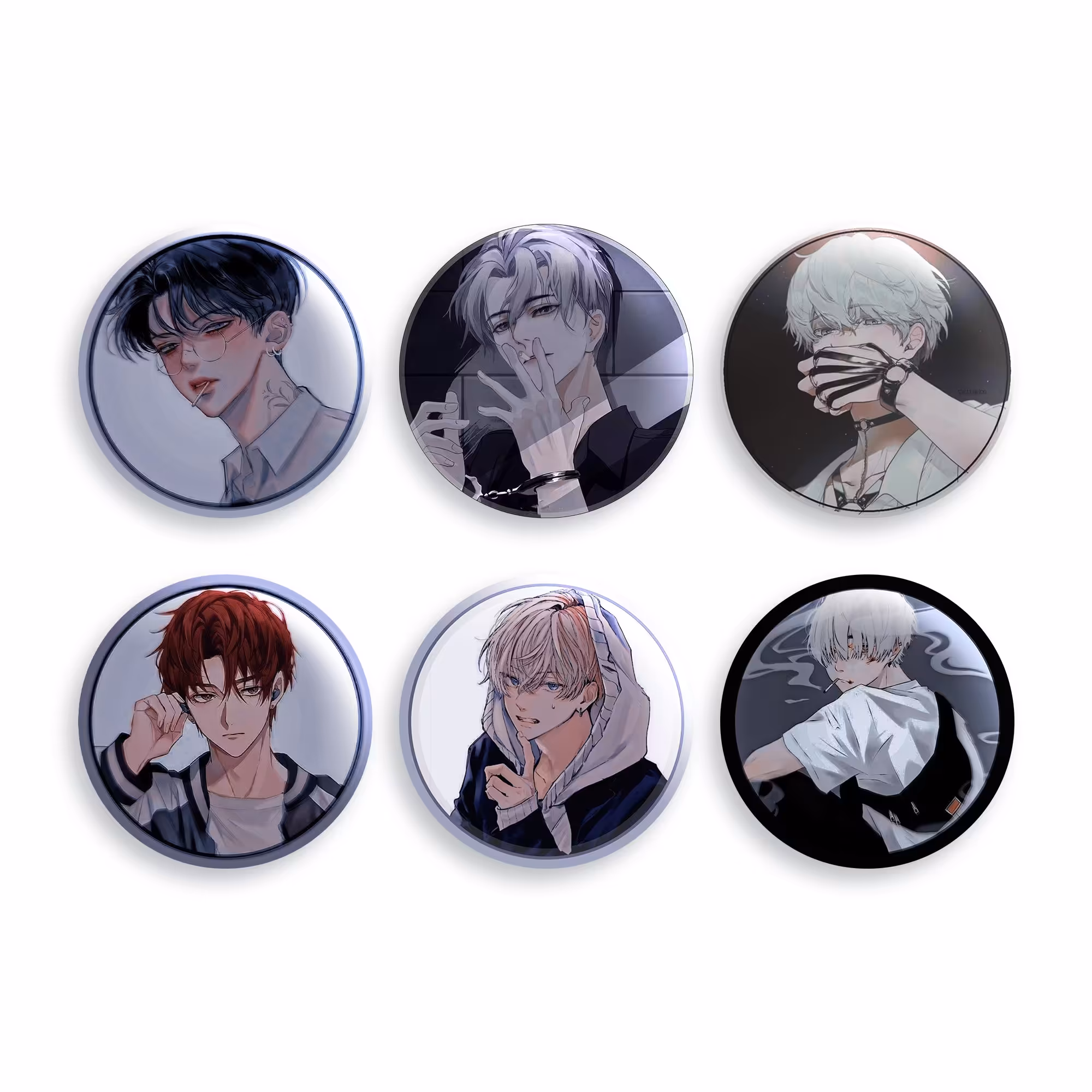 پیکسل پسرانه انیمه کد A-101 مجموعه 6 عددی (پس کرایه)