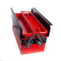 جعبه ابزار فلزی 36 سانت 3 طبقه ایران پتک مدل TG1110