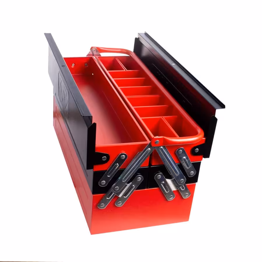 جعبه ابزار فلزی 36 سانت 3 طبقه ایران پتک مدل TG1110