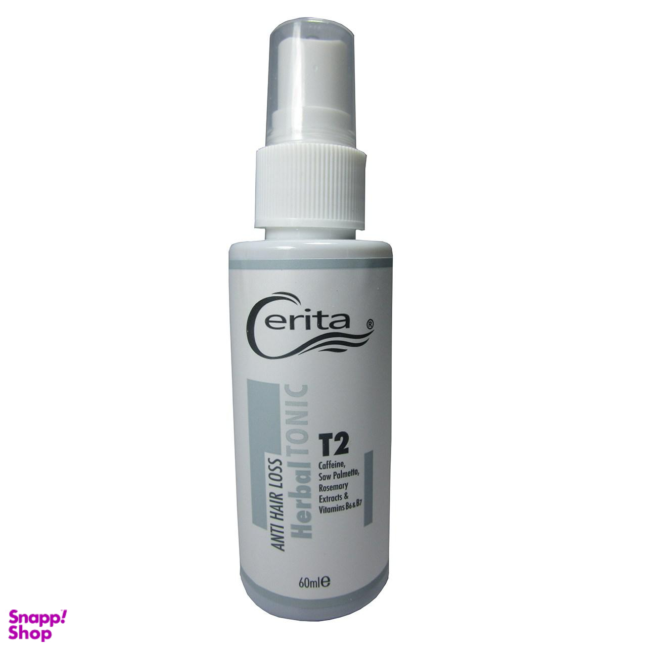 هیرتونیک گیاهی سریتا (Cerita) مدل T2 حجم 60 میلی لیتر