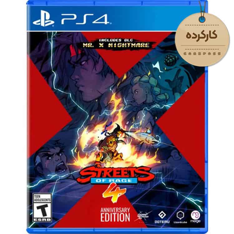 دیسک بازی Streets of Rage 4 Anniversary Edition کارکرده – مخصوص PS4