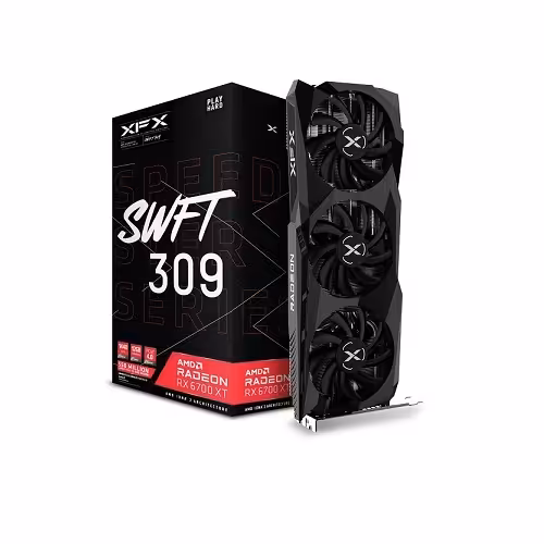 کارت گرافیک ایکس اف ایکس مدل Radeon RX 6700 XT Gaming 12GB GDDR6 حافظه 12 گیگابایت