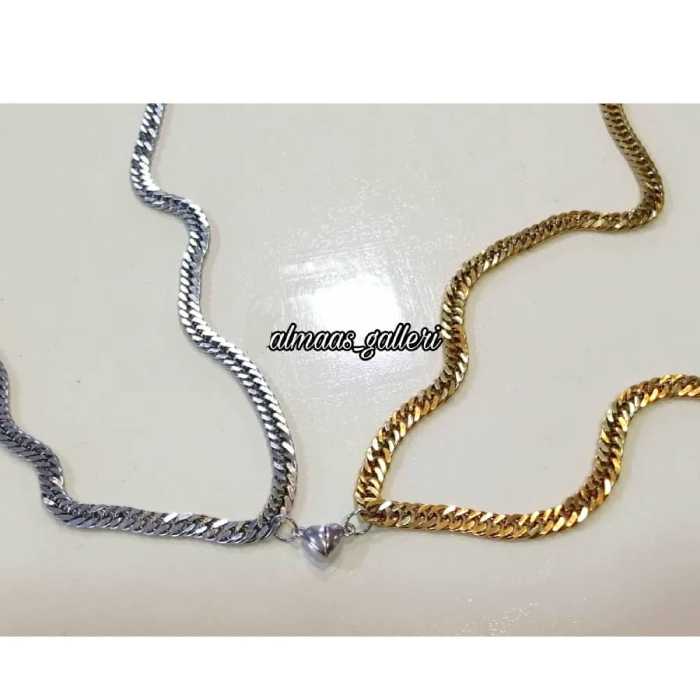 گردنبند استیل ست یا گردنبند مگنتی یا گردنبند ست