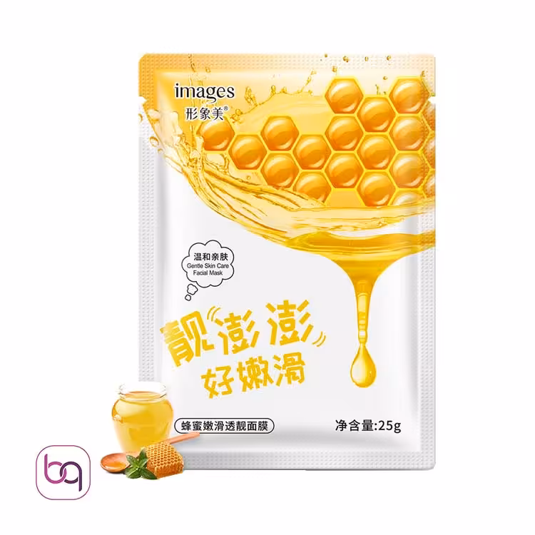 ماسک ورقه ای آبرسان صورت عسل ایمیجز Images - بانه گالری