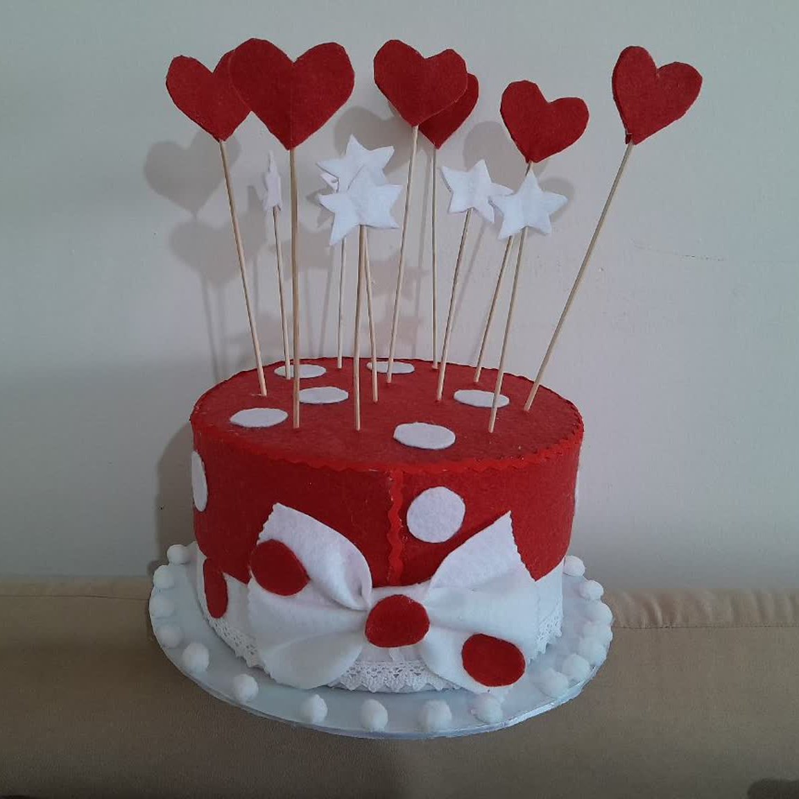 کیک های نمدی 15 سانتی