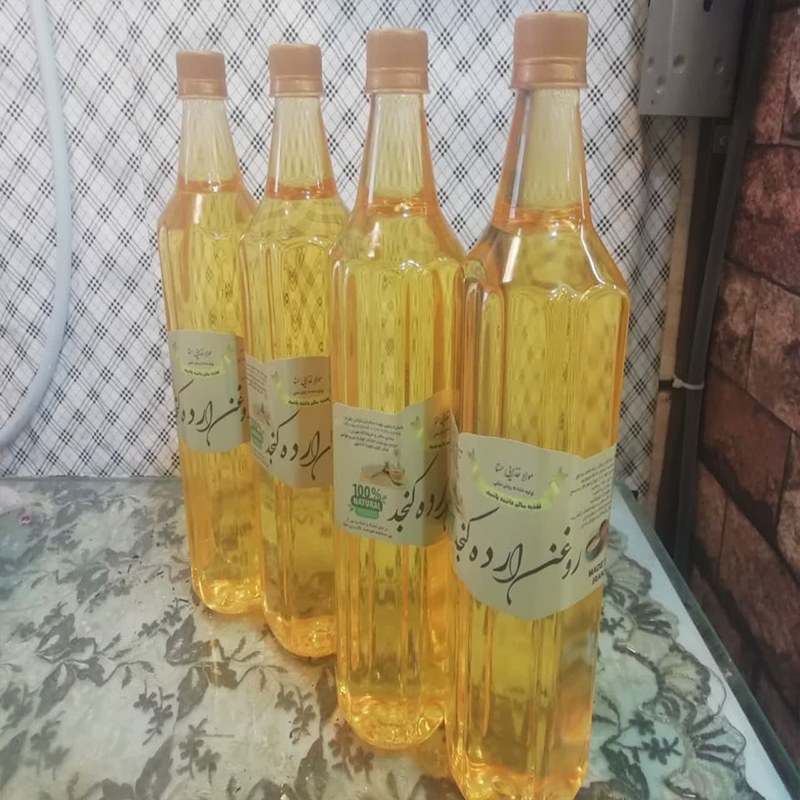 روغن ارده کنجد طبیعی و درجه یک مناسب برای همه انواع پخت در اندازه های 1 لیتر