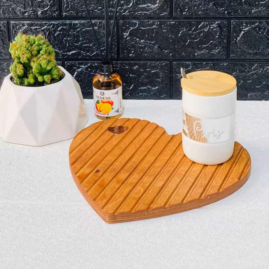 تخته سرو قلبی شیاردار