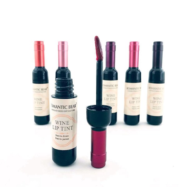 تینت لب شامپاینی اصل  قابل استفاده برای  لب و گونه ها ماندگاری بالا و طبیعی