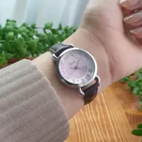 ساعت دخترانه تیانمی اورجینال بند چرم قهوه ای