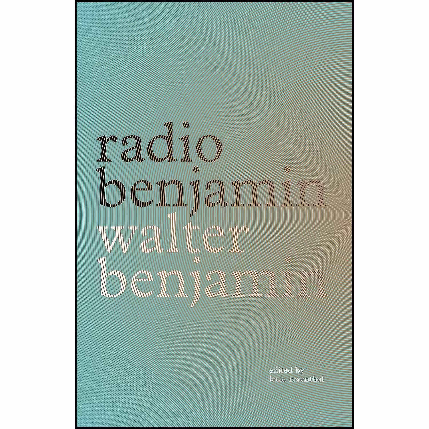کتاب زبان اصلی Radio Benjamin انتشارات Verso