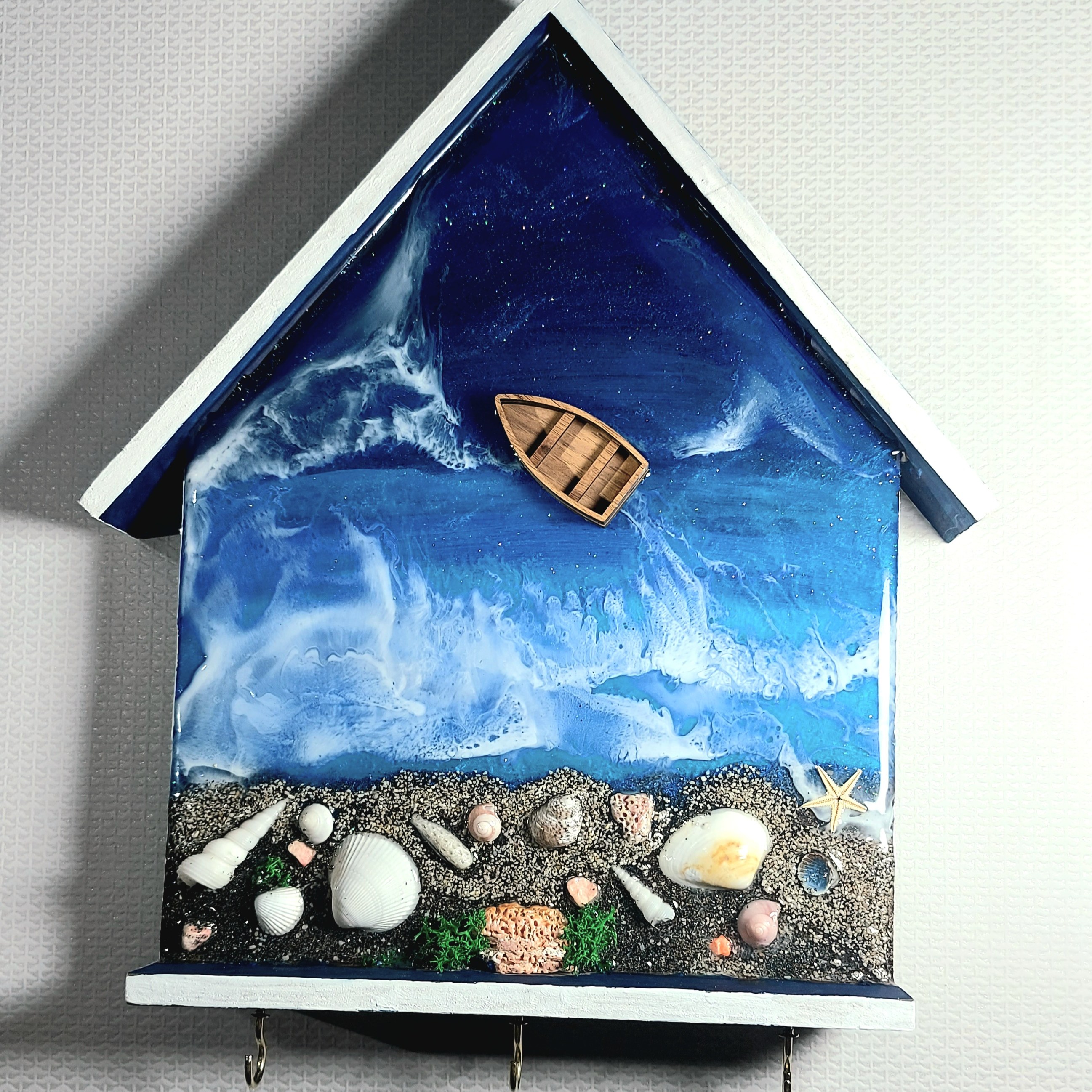 جا کلیدی رزینی طرح دریا جذاب و شیک