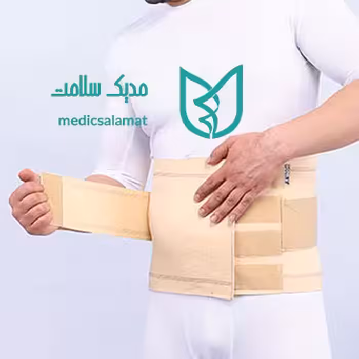 شکم بند تمام کش پلدار با کش ساپورت آدور Ador