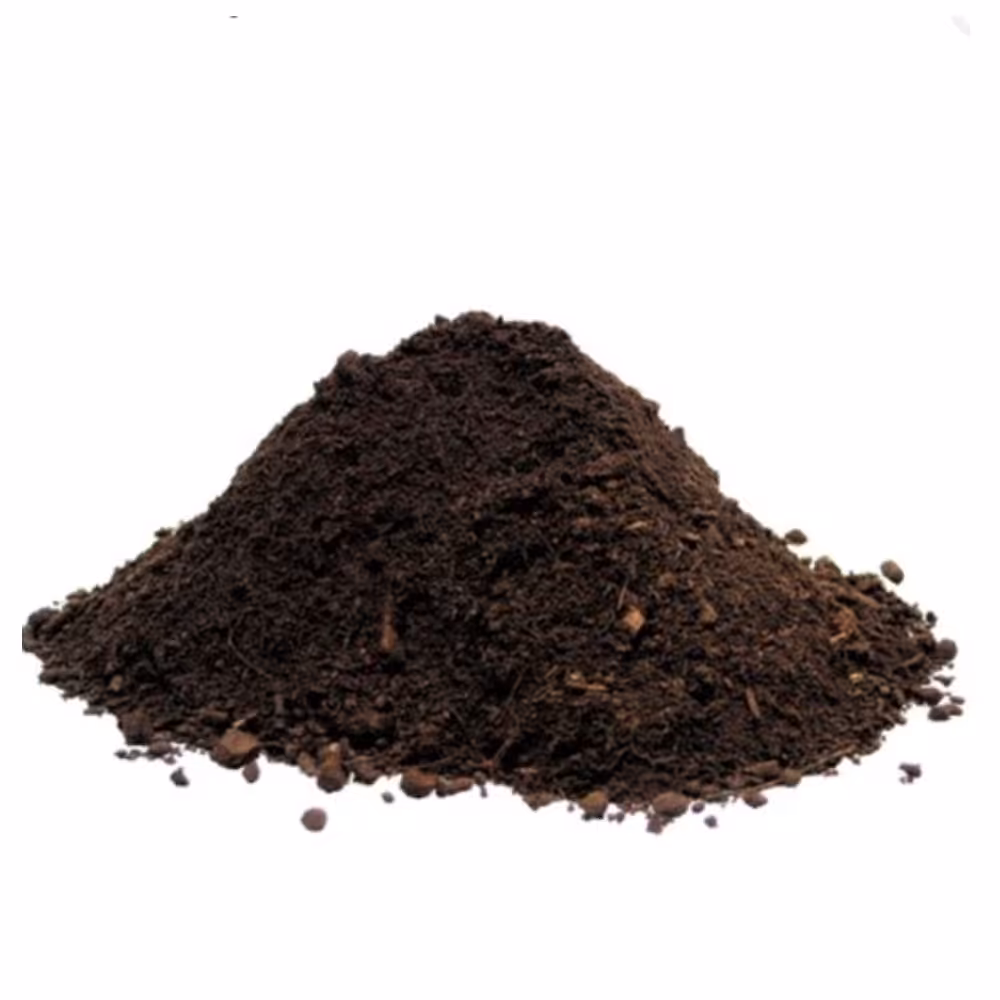 کود دامی کمپوست شده مناسب برای خاک گیاهان بسته بندی (500گرمی).