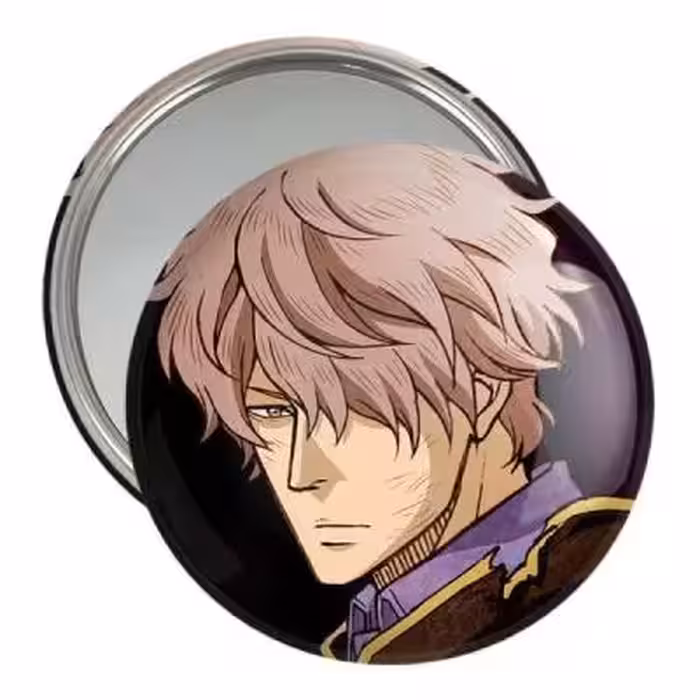 آینه جیبی خندالو مدل گااوچه انیمه بلک کلاور Black Clover کد 11719