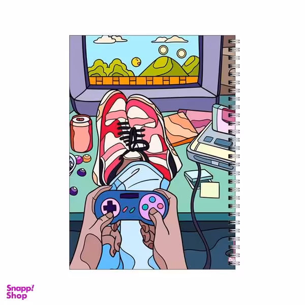 دفتر مشق 80 برگ بامبیلیپ طرح گیمر کد 2678090