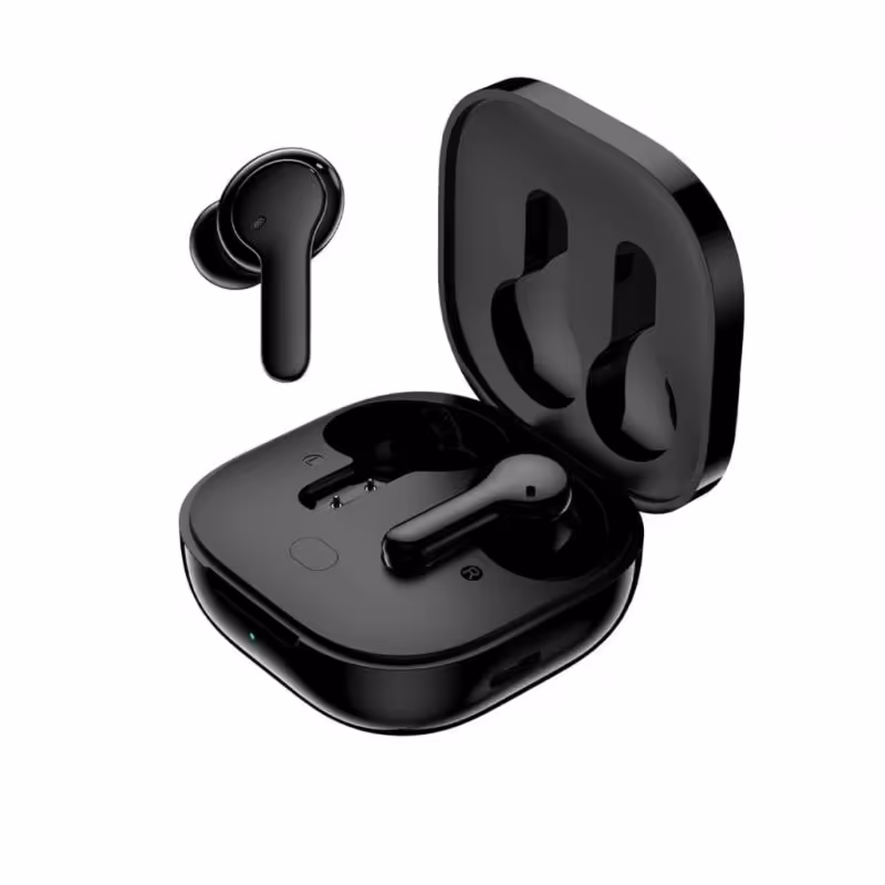 ایرپاد T13 رنگ مشکی و سفید  برند QCY گارنتی 6 ماهه