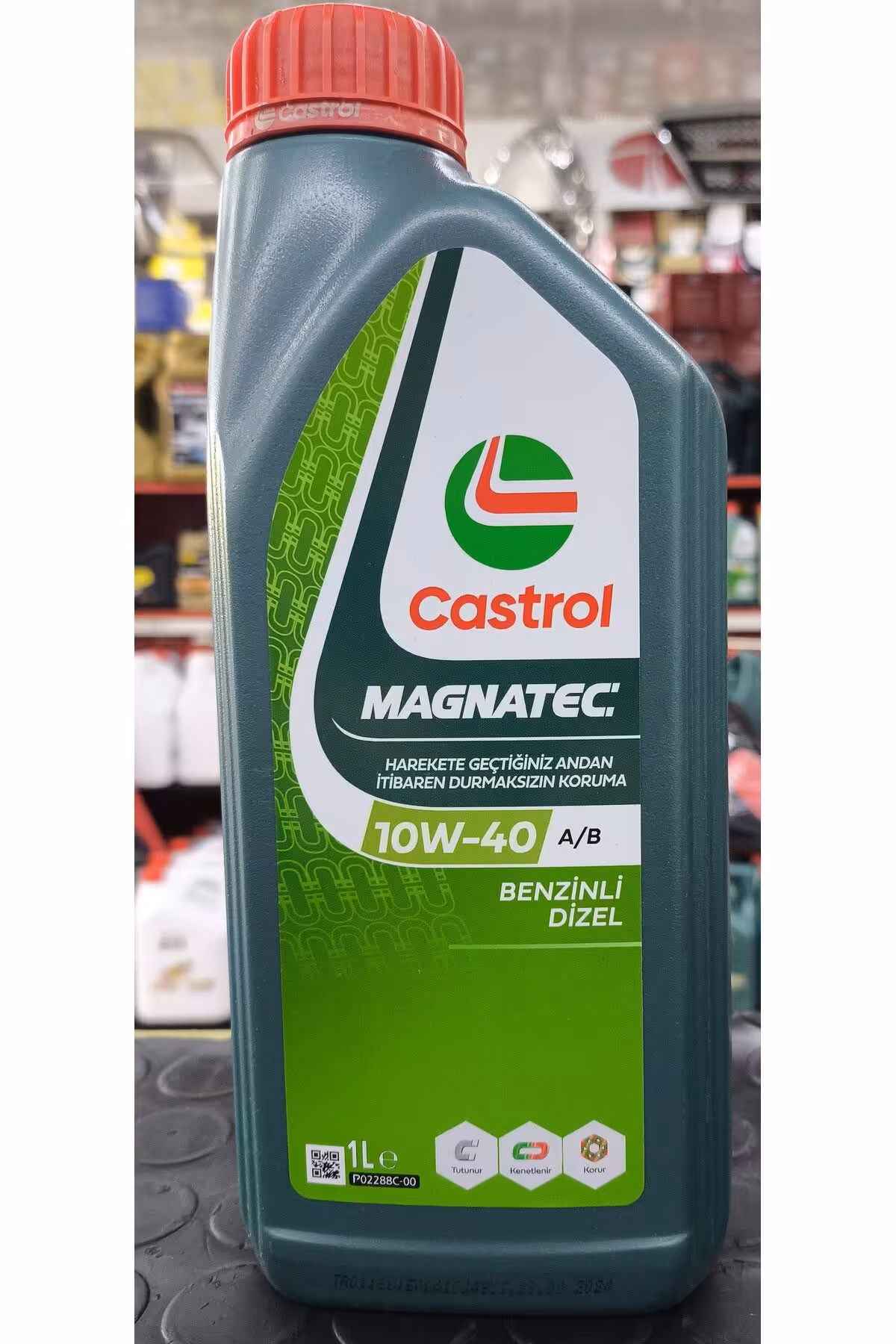 روغن و مکمل موتور 10W40 MAGNATEC 1LT Castrol