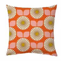 کاور کوسن کراس‌ماه طرح روناس  سایز 30 در 30 سانتی کد c2071