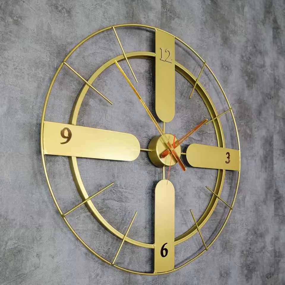 ساعت دیواری مدرن فلزی 163