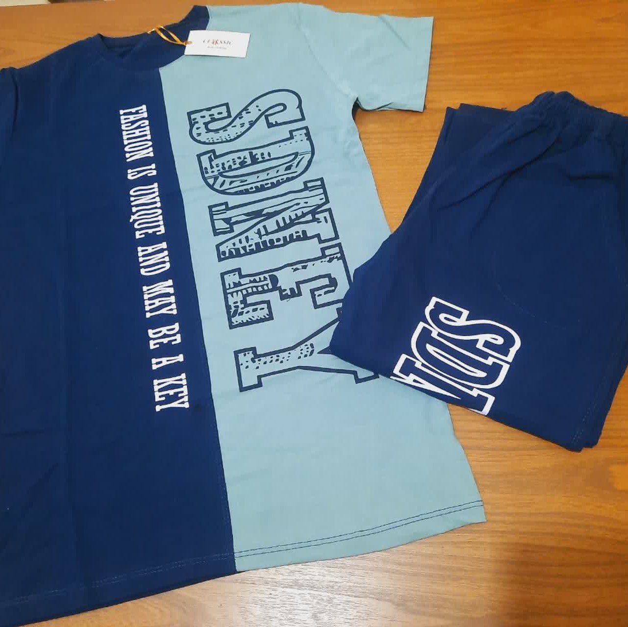 تیشرت و شلوارک پسرانه سایز 50 تا 70