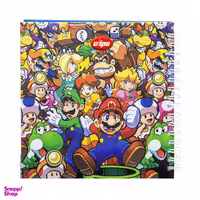 دفتر یادداشت ۸۰ برگ کلیپس طرح mario jam