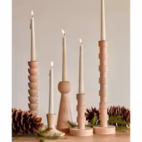 دکوری ست شمعدان چوبی 🕯️🕯️🕯️🕯️