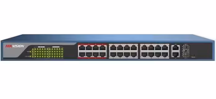 سوئیچ 26 پورت مدیریتی هایک ویژن مدل DS-3E1326P-E