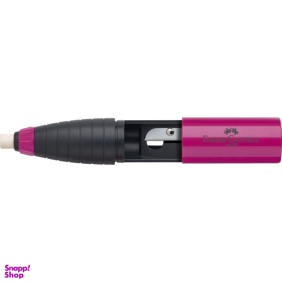 پاکن چرخشی فابر کاستل به همراه تراش فابر کاستل رنگ بنفش