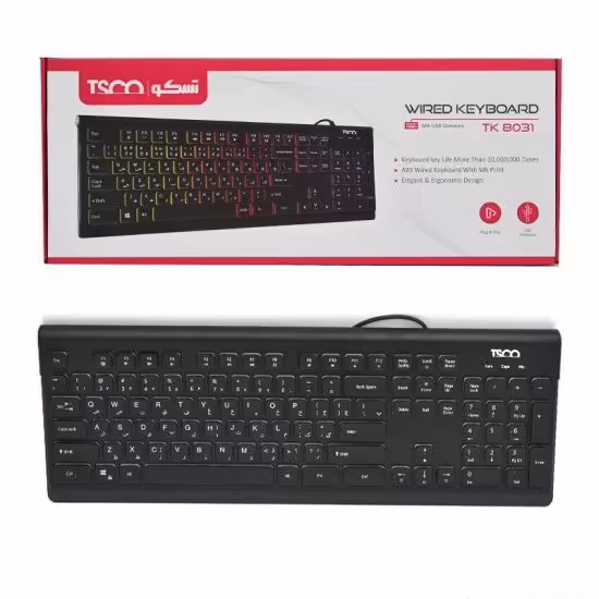 کیبورد گیم تسکو (TSCO) مدل TK 8031

