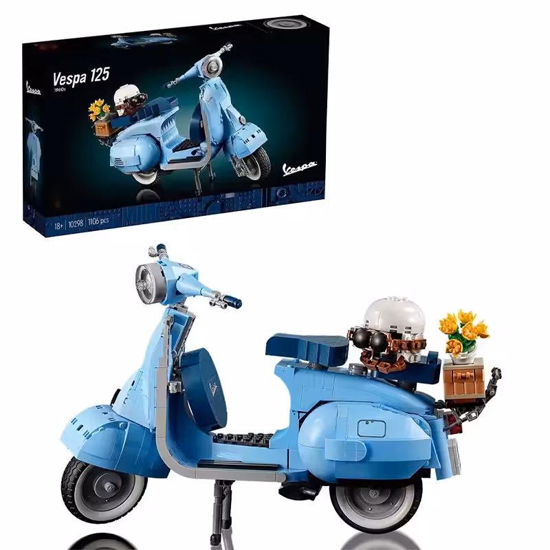 اسباب بازی لگو موتور وسپا 1106 تکه کد 65566