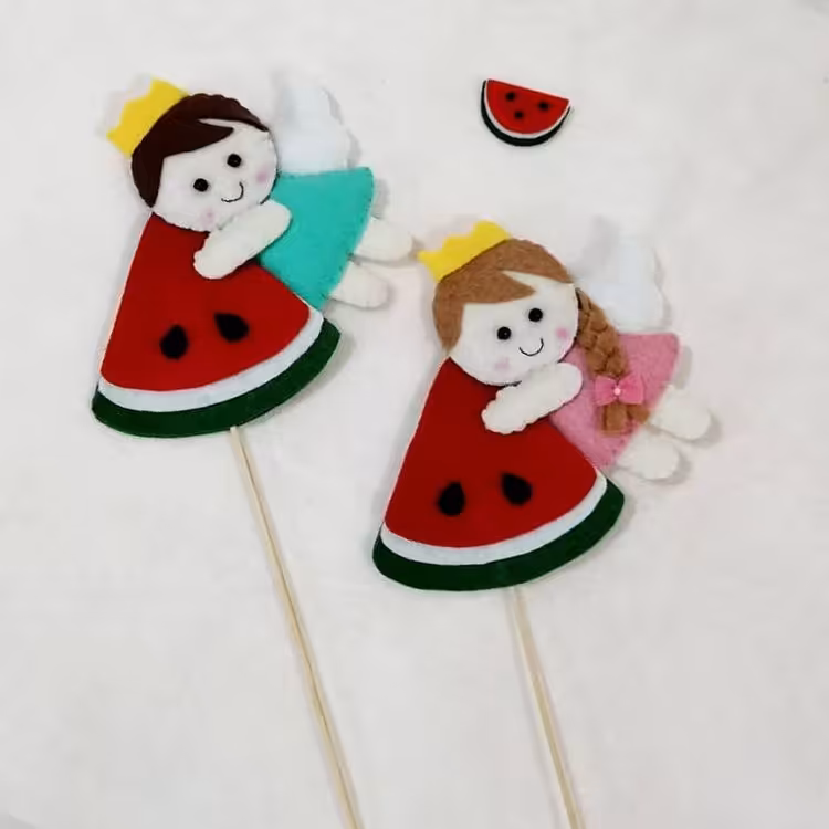 گیفت یلدا هندوانه نمدی (جفت)