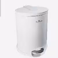 سطل زباله پدالی16 لیتر سفید یونیک کد 4130