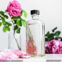 گلاب ماء الورد قمصر کاشان 1 لیتری تهیه شده از بهترین رز محمدی بدون ناخالصی 