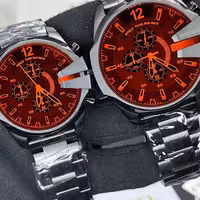 ساعت مچی ست مردانه و زنانه دیزل چهار موتور فعال DIESEL 